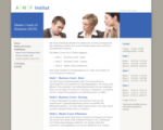 AWF Institut Webseite